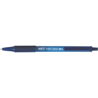 Ручка кулькова BIC Soft Feel Clic Grip, синя (bc8373982)