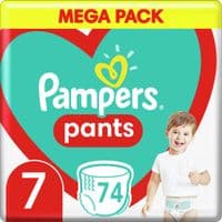 Підгузки Pampers трусики Pants Giant Розмір 7 (17+ кг) 74 шт. (8006540069622)