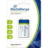 Батарейка Акумуляторная MediaRange "Крона" 6HR61/HR22|9V