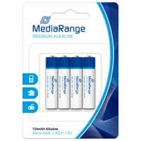 Батарейка MediaRange Premium Alkaline Micro AAA|LR03|1.5V, уп 4
