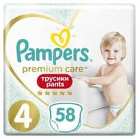 Підгузник Pampers Premium Care Pants Maxi Розмір 4 (9-15 кг), 58 шт (8001090759993)