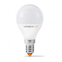 Лампочка VIDEX LED G45e 7W E14 3000K 220V (VL-G45e-07143)