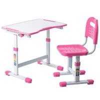 Парта со стулом FunDesk Sole II Pink