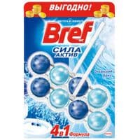 Туалетний блок Bref Сила Актив Дуопак Океанська Свіжість 2х50 г (9000100656863)