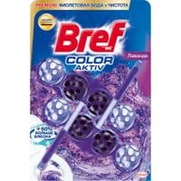 Туалетний блок Bref Кольорова вода Лаванда 2х50 г (9000101351163)