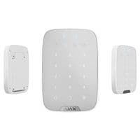 Беспроводная сенсорная клавиатура Ajax KeyPad Plus white (26078.83.WH)