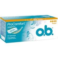 Тампони o.b. ProComfort з покриттям SilkTouch Super 16 шт (3574660234329)