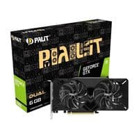 Видеокарта Palit GeForce GTX 1660 Dual (NE51660018J9-1161C) Bulk