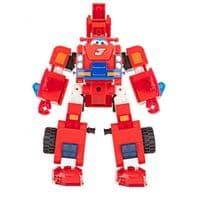 Конструктор-трансформер Super Wings Small Blocks 2-in-1 Buildable Transforming Vehicle Jett, Джетт