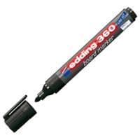 Маркер Edding Board e-360 1,5-3 мм, круглий наконечник, чорний (360/01)