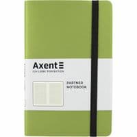 Блокнот Axent Partner Soft, 125х195, 96л, клет, салатовый (8206-09-A)