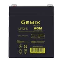 Акумулятор для UPS Gemix 12V 5Ah (LP12-5)