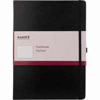 Блокнот Axent Partner Grand, 210х295, 100 л, клет, черный (8203-01-A)