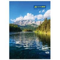 Канцелярская книга Buromax А4, 96 л., Клетка, твердая ламинированная обложка (BM.2430)