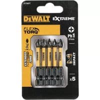 Акс.інстр DeWALT Біти ударні IMPACT TORSION Ph1, 50мм, 5шт.
