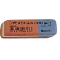 Ластик Koh-i-Noor комбінована гумка BlueStar, 6521/40 (6521040021KD)