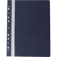 Папка-скоросшиватель Buromax А4, perforated, PVC, black/ PROFESSIONAL (BM.3331-01)