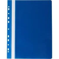 Папка-скоросшиватель Buromax A4, perforated, PVC, dark blue/ PROFESSIONAL (BM.3331-03)