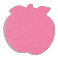 Бумага для заметок Buromax with adhesive layer "Apple", 50 sheets, NEON colors mix (BM.2360-99)