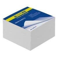 Папір для нотаток Buromax White JOBMAX 80х80х20мм., Unglued (BM.2207)