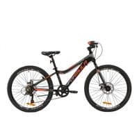 Велосипед Formula 24" ACID 1.0 Vbr рама-12" Al 2020 черно-красный с серым (OPS-FR-24-183)