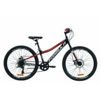 Велосипед Formula 24" FOREST DD рама-12,5" St 2020 черно-красный (OPS-FR-24-211)
