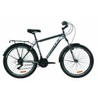 Велосипед Formula 26" MAGNUM AM Vbr рама-19" St 2020 серо-черный с багажником (OPS-FR-26-415)