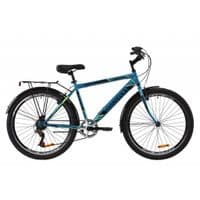 Велосипед Discovery 26" PRESTIGE MAN Vbr рама-18" St 2020 малахитовый с желтым + (OPS-DIS-26-242)