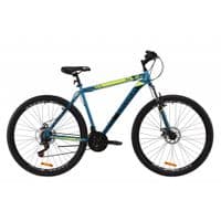 Велосипед Discovery 29" TREK AM DD рама-21" St 2020 малахитовый с желтым (OPS-DIS-29-059)