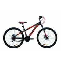 Велосипед Discovery 26" RIDER AM DD рама-13" St 2020 черно-красный (OPS-DIS-26-322)