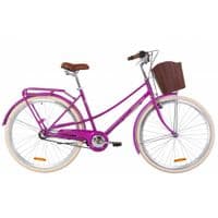 Велосипед Дорожник 28" COMFORT FEMALE PH рама-19,5" St 2020 фиолетовый, багажни (OPS-D-28-164)