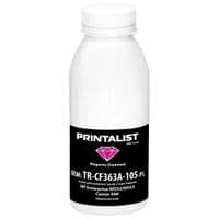 Тонер HP Enterprise M552/M553, Canon 040, 105г Magenta Printalist (TR-CF363A-105-PL)