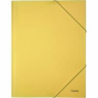 Папка на резинках Axent A4 430 мкм Pastelini yellow (1504-26-A)