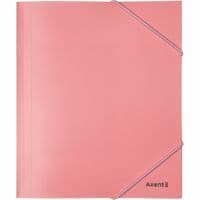 Папка на резинках Axent A5 410 мкм Pastelini pink (1514-10-A)