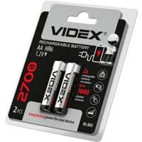Аккумулятор VIDEX HR6/AA 2700mAh Blister/2pcs
