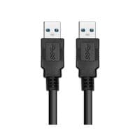 Кабель PowerPlant (CA911820) USB3.0(AM)-USB3.0(AM) 1.5м, Black