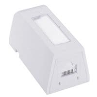 Настінний блок Synergy 1P DG+, Cat 6, UTP, білий SBX-00005-02