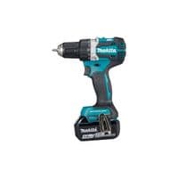Шуруповерт Makita DDF484RTE, аккум, 18В, 5Ah 2шт., 0-500/0-2000 об/мин, 54Нм, 1.5кг, кейс