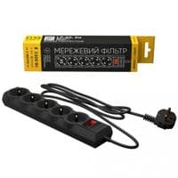 Фільтр живлення LogicPower 5 розеток 2м LP-X5 Premium Black (LP9583)