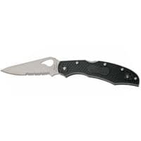 Ніж Spyderco Byrd Cara Cara 2, FRN, напівсерейтор (BY03PSBK2)