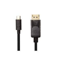 Кабель PowerPlant (CA912544) USB Type-C (Thunderbolt) - DisplayPort, 3 м, Black