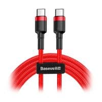 Кабель Baseus Cafule Series Type-C PD2.0 60W Flash USB-USB Type-C, 1м Червоний (CATKLF-G09)
