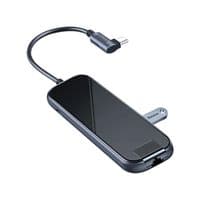 Концентратор USB Type-C Multifunctional Grey (CAHUB-DZ0G)