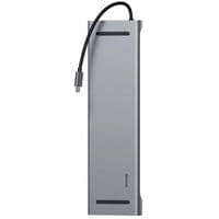Концентратор USB Type-C Baseus Enjoyment Series Grey (CATSX-F0G)