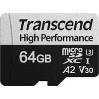 Карта пам'яті TRANSCEND microSDXC 340S 64GB UHS-I U3 A2 + ad