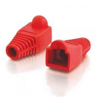 Ковпачок коннектора RJ-45 Red (100 шт / уп.) Merlion (CPRJ45ML-RD)