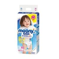 Підгузник Moony трусики для дівчаток L 9-14 кг 44 шт (4903111206438)