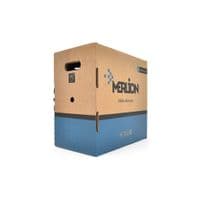 Кабель мережевий Merlion FTP 305м КНПЕ 4*2*0,56, cat.6, зовнішній [СCA] (05796)