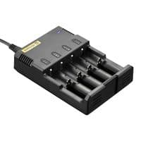 Зарядное устройство для аккумуляторов Nitecore Intellicharger i4 (4 channels, LED, Li-ion, Ni-MH/Ni-Cd, AA/ (09002)
