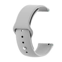 Силіконовий ремінець BeCover для Samsung Galaxy Watch 42mm/Watch Active/Active 2 40/44mm/Watch 3 41mm/Gear S2 Classic/Gear Sport Grey (706180)